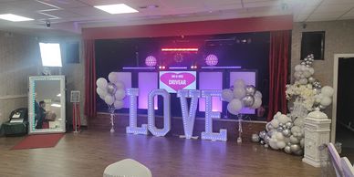 Photo of most of our DJ Service items