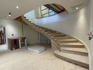 One family residence main staircase