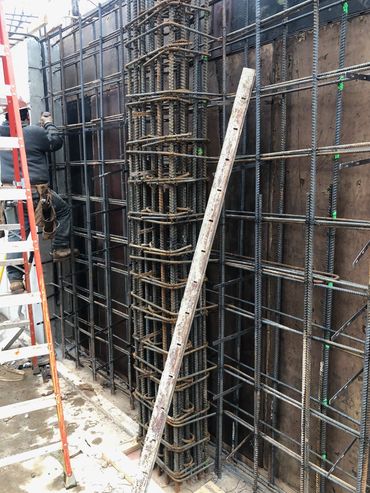 Rebar installation