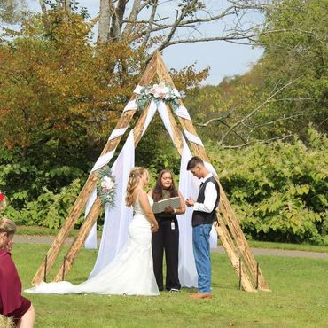 Helping them create a ceremony as unique as their love.