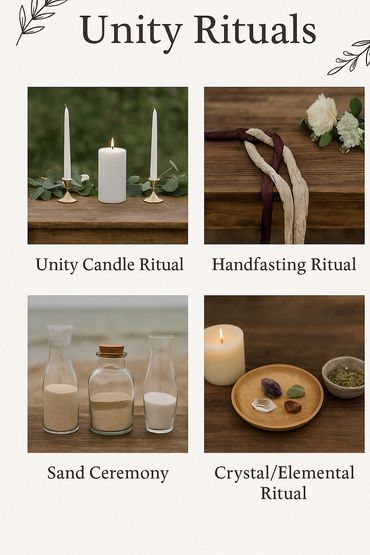 Different types of unity rituals