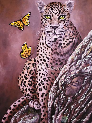 Spirit of the Leopard | Art of Jameela
