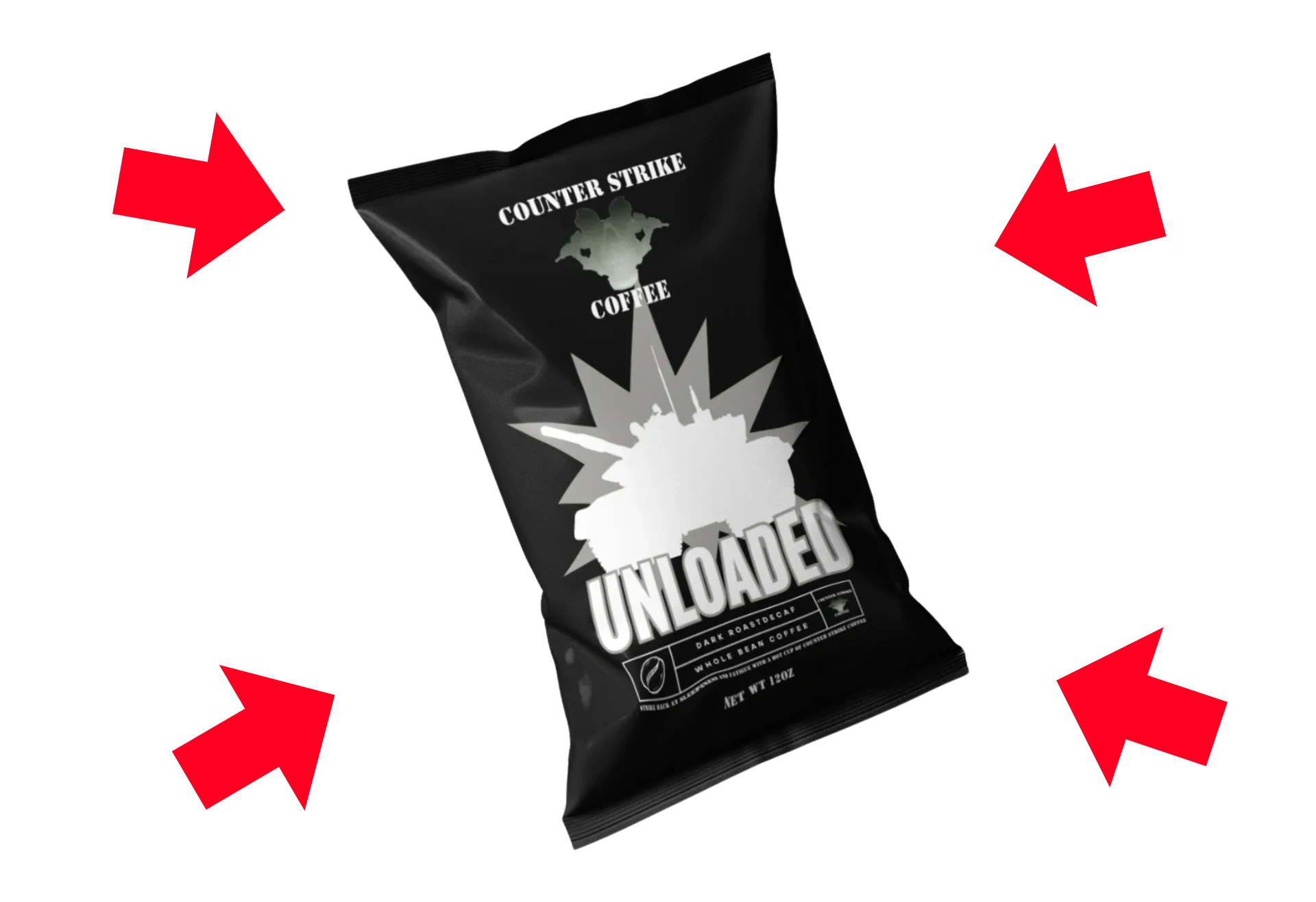 veteran coffee Counter Strike Coffee veteran owned business veteran brand dark roasted fresh decaf