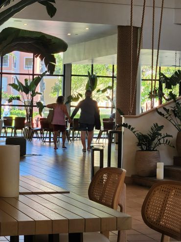 Family enjoying at Resort