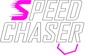 Speed Chaser logo with dynamic design.
