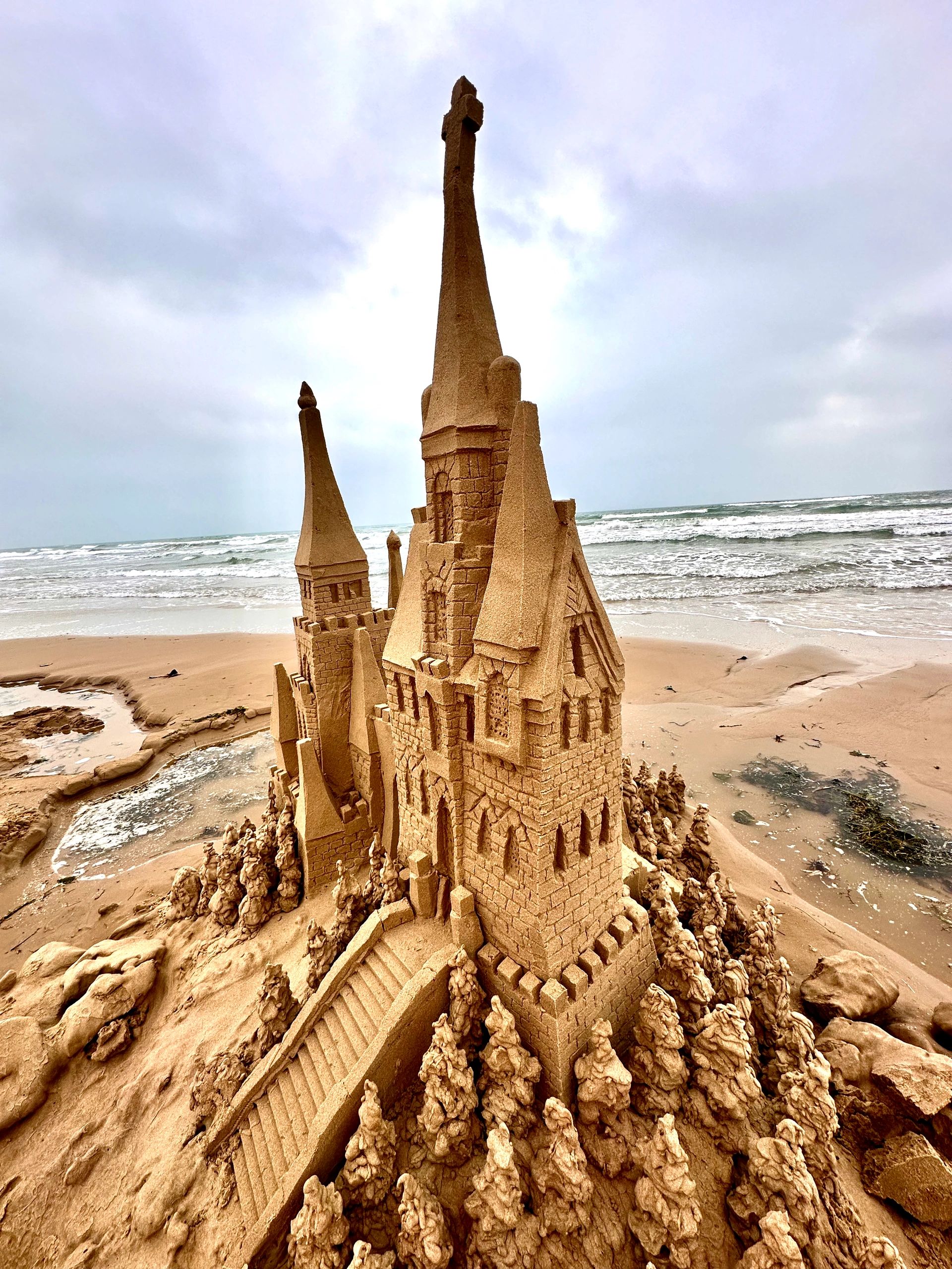 South padre Island sandcastle by scott dodson and Terri 2023