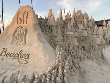 Sandcastle at Beaches Resorts on the Island of Turks and Caicos 2022 built by Scott Dodson and Terri