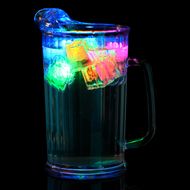 Green Lighted Ice Cubes, Green Light Up Ice Cubes, Green Drink Lights from LIghted Universe