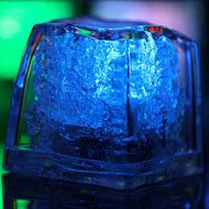 Blue Lighted Ice Cubes, Blue Light Up Ice Cubes, Blue Drink Lights from LIghted Universe