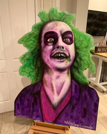 KAREN GOVERNALE - BEETLEJUICE YARD SIGN