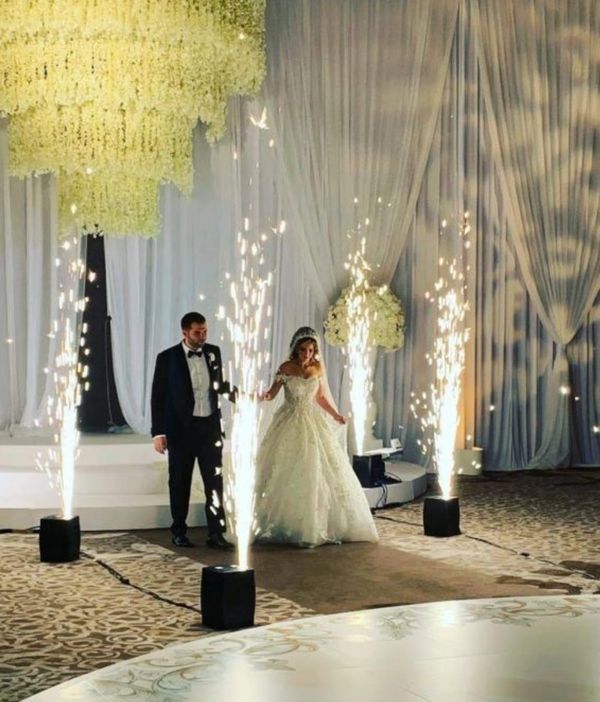 Cold Sparks for weddings and events in Massachusetts. MetroWestEvents.com