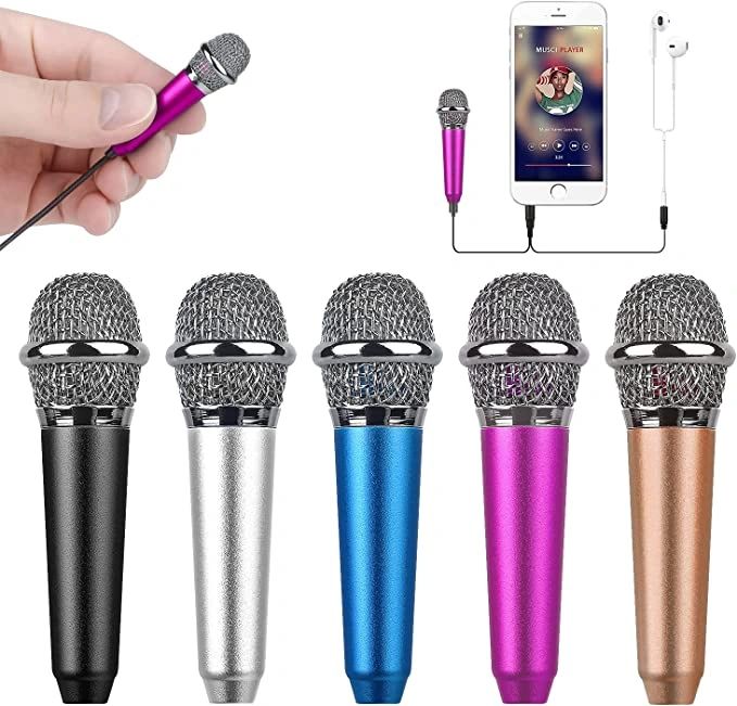 Uniwit Mini Portable Vocal/Instrument Microphone for Mobile Phone Laptop 