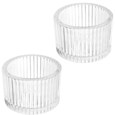 Ribbed Glass Tea Light Holder
QTY: 99