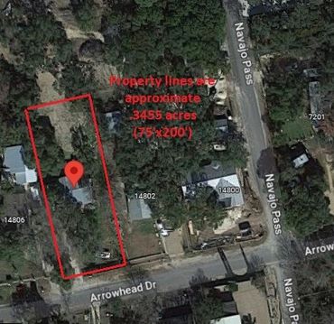 .3455 acres w/room for a pool
