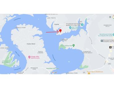 Close to Lake Travis and marinas