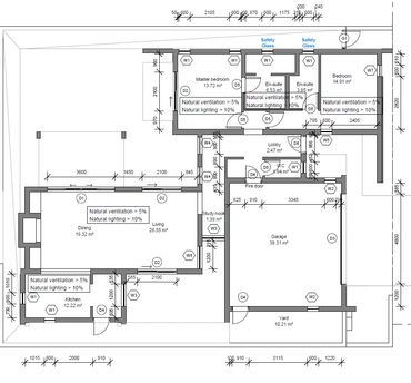 Stand 58 Fleur De Vie Stilbaai detailed plan layout