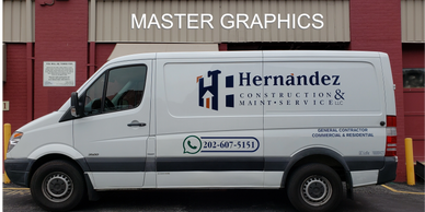 Signs by Master Graphics in Rockville, MD
Rockville Truck Lettering
MD Wraps