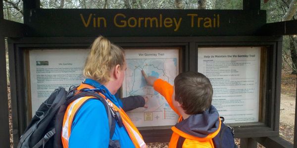 Vin Gormley Trail at Burlingame State Campground