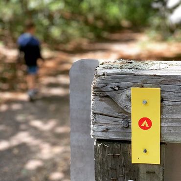 Hiking at Burlingame State Park Campground