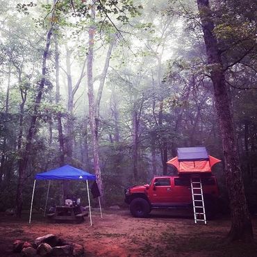 Campsite at Burlingame State Park Campground