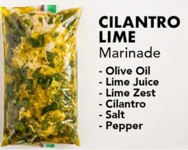 Cilantro Lime Chicken Marinades for Cooking at Camp