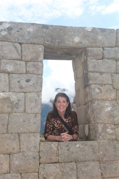 At Machu Picchu. Copyright 2017 by Virginia Burginger. All rights reserved. 