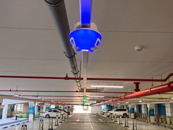 parking guidance and management solutions at mantech bahrain