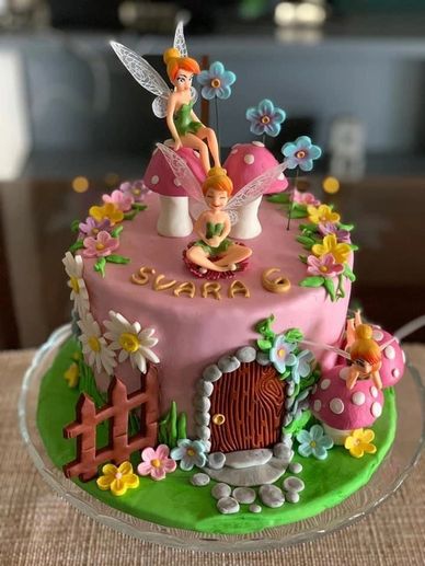 Fairy designer cake