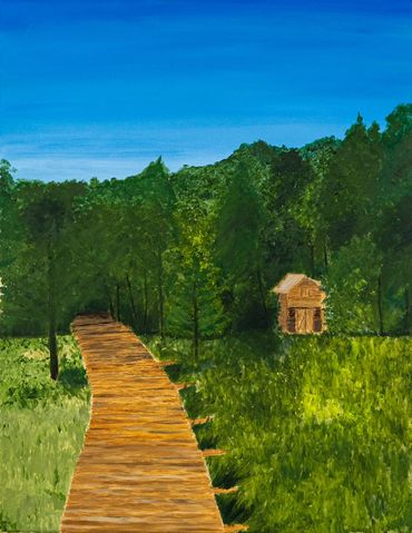Print of original by Chad Hardigree; all proceeds donated to charity in memory of Chad.