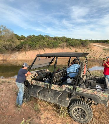 Group hunts via ATV are available at Mountain House Ranch.