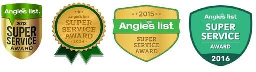 Angie's List Super Service Awards.