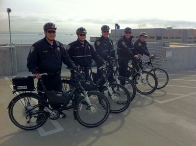 Police on eBike Municipalities and eBikes
