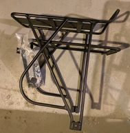 Dual tier rear bike rack kit.