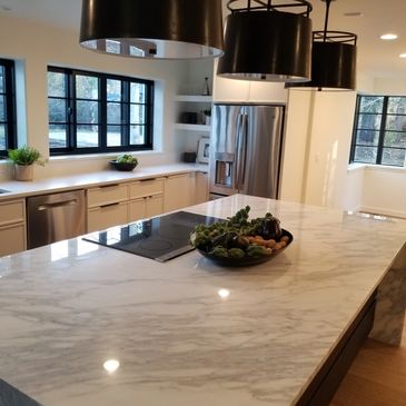 Clean residential kitchen