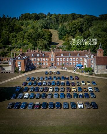 The end of the Diamond Anniversary Run, Stonor Park, Oxfordshire.