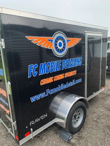 New graphics on the Mobile Detail Rig