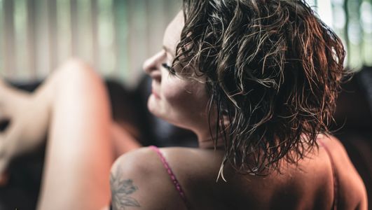 Model Portrait Boudoir Photography in Winnipeg taken for Nikki.