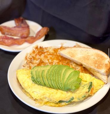 Cali Omelette(breakfast and lunch only tues-sun7:30-2:30 only )