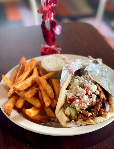 Chicken Gyro( only available at lunch time)