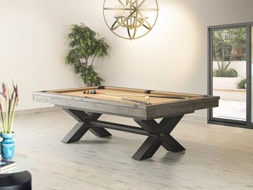 Canadiana Pool or Snooker Table by Canada Billiard