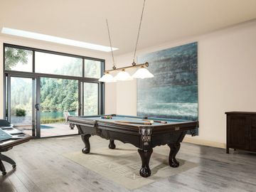 Canadiana Pool or Snooker Table by Canada Billiard