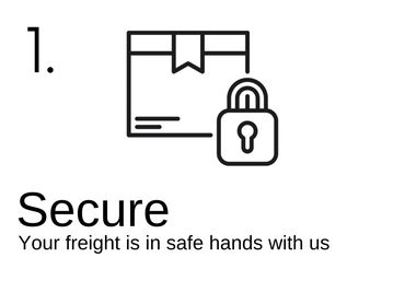 Secure freight delivery