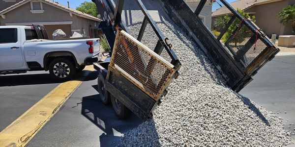 dropping 3 tons of rock for some folks