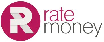 Logo for Rate Money financial service.