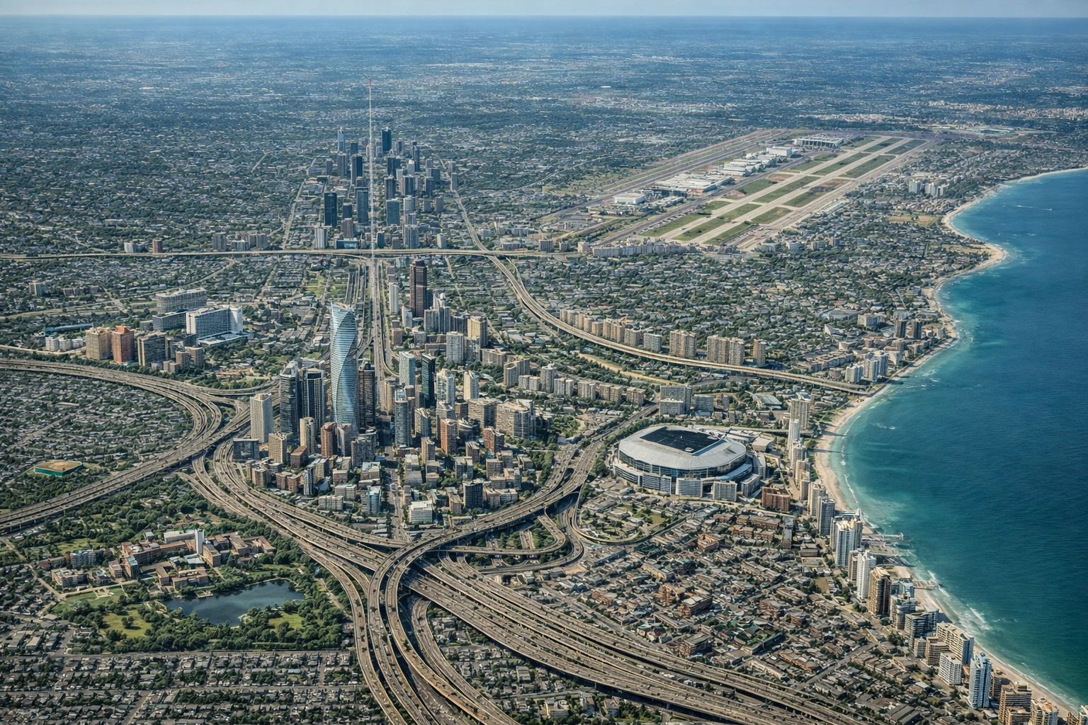 A pen and keyboard on top of a table.