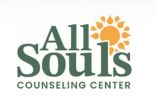 Logo of All Souls Counseling Center with a sun design.