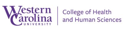 Western Carolina University College of Health and Human Sciences logo in purple.