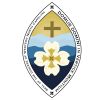 Seal of the Diocese of Western North Carolina featuring a cross and flower.