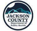 Logo of Jackson County Department of Public Health with mountain design.