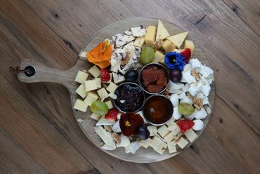 Our cheese charcuterie board served in Orlando, Florida at our hookah lounge.